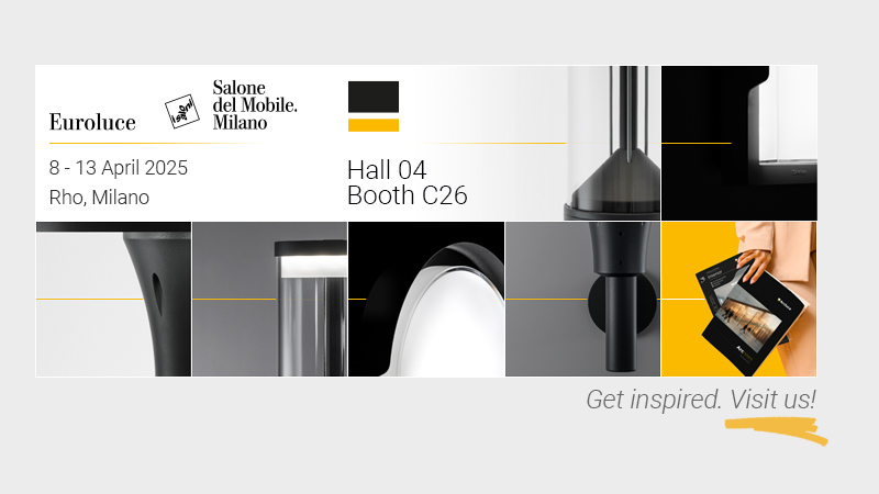 Arcluce exhibits at Euroluce 2025, the lighting event within the Salone del Mobile in Milan.